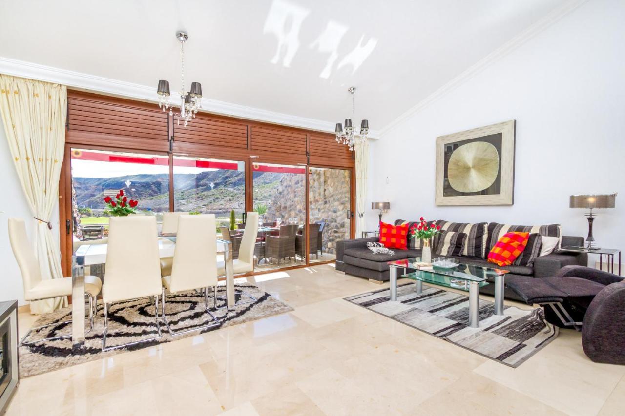 Casa Holmston, Duplex Villa With Hot Tub In Anfi Tauro Topaz Mogán Kültér fotó