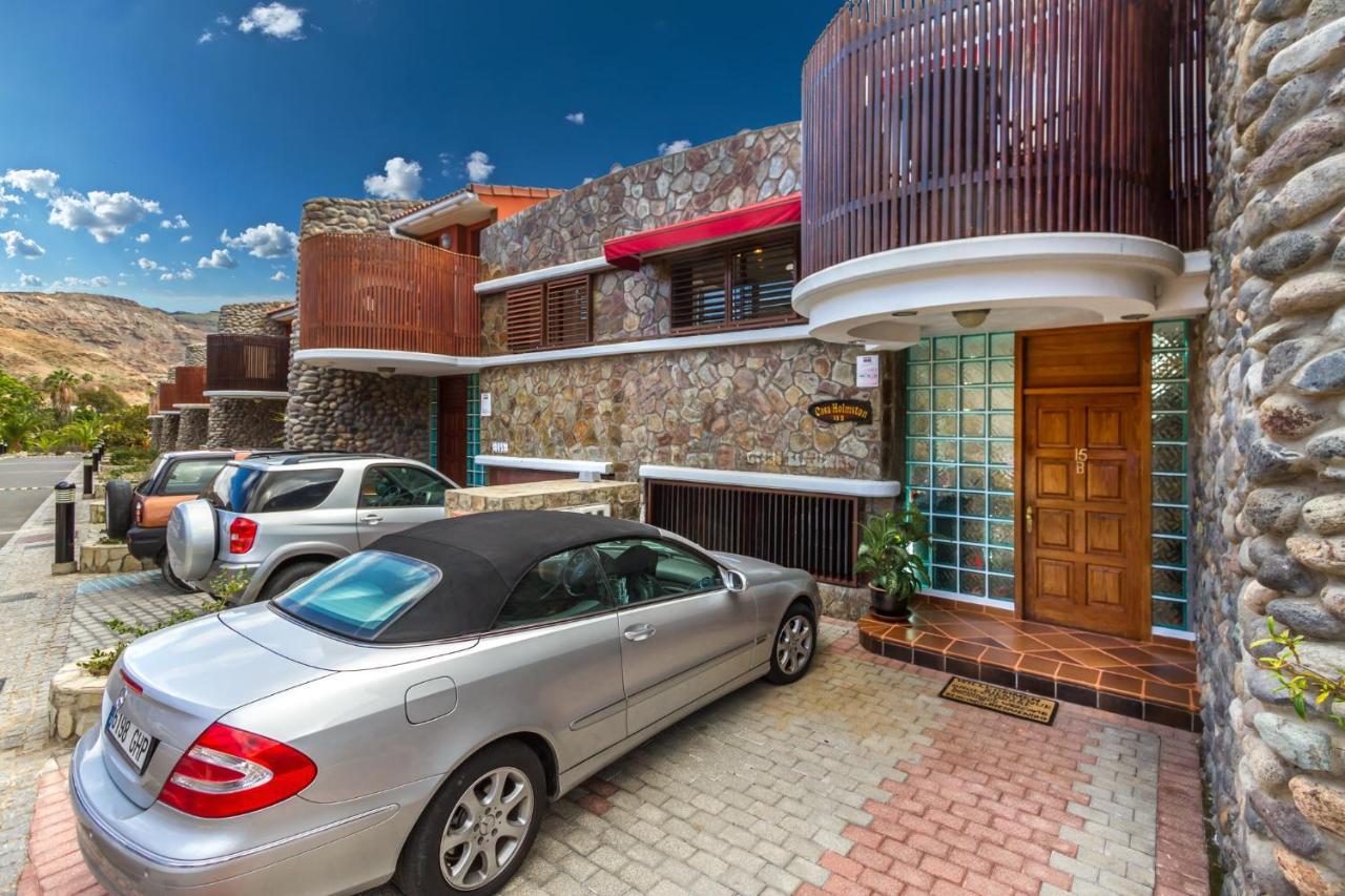 Casa Holmston, Duplex Villa With Hot Tub In Anfi Tauro Topaz Mogán Kültér fotó