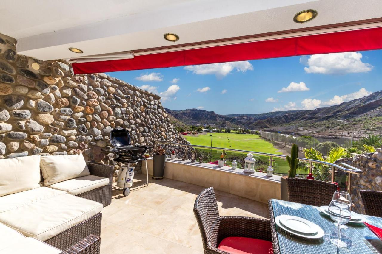 Casa Holmston, Duplex Villa With Hot Tub In Anfi Tauro Topaz Mogán Kültér fotó